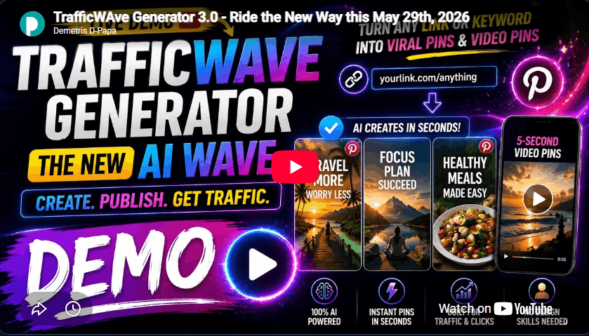 TrafficWave Generator 3.0 